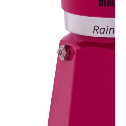  Bialetti 5012 Rainbow Espresso Maker, Fuchsia