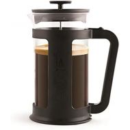 Bialetti Coffee Press Smart, French Press for Coffee or tea, borosilicate glass container, dishwasher safe, 1 L - 34 Oz (8-cup), Black