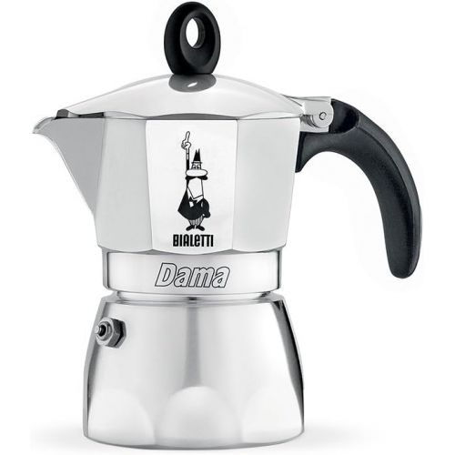  Bialetti Dama Nuova Espresso Maker for 3 Cups, Silver