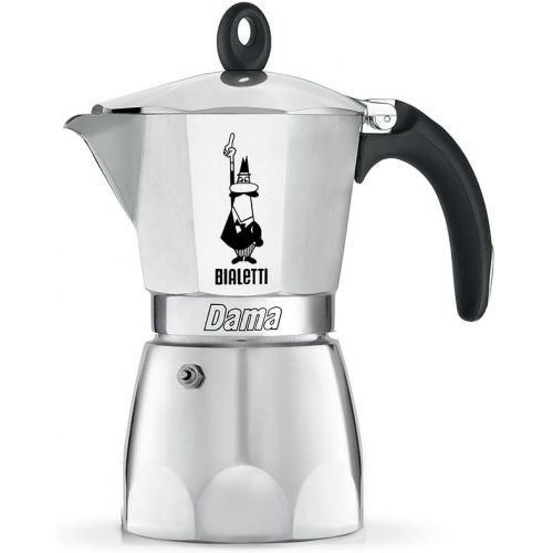  Bialetti 2153 Dama Nuova Espresso Maker, Silver