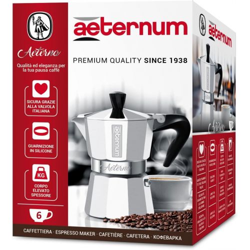  Bialetti 5093 Aeterna Espresso Maker, Silver