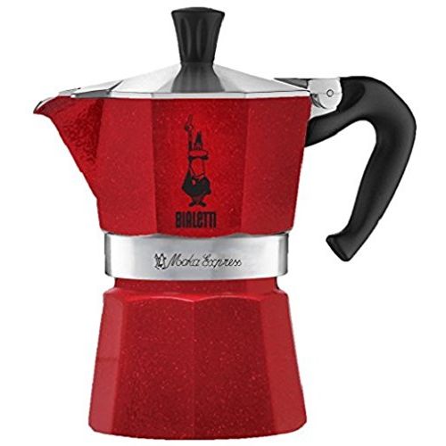  Bialetti 5293 Moka Emotion Espresso Maker, Red