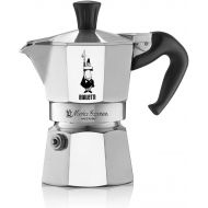Bialetti - Moka Express: Iconic Stovetop Espresso Maker, Moka Pot 1 Cup (2 Oz - 60 Ml), Aluminium, Silver