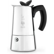 Bialetti, Stainless Steel Musa Stove top Coffee Maker, 6-Cup (9.2 oz)