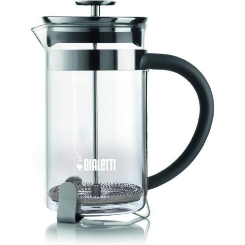  Bialetti, 06706, Stainless Steel Coffee Press , 8 cups , 34 oz , tea, coffee, coldbrew, silver