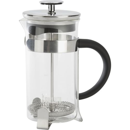  Bialetti, 06766, Stainless Steel Coffee Press, 3 cups, 12 oz, tea, coffee, coldbrew, silver: Kitchen & Dining