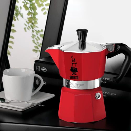  Bialetti 4942 Moka Express Espresso Maker, Red