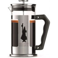 Bialetti French Press Coffee Maker, 3 Cup, Preziosa Stainless Steel