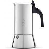 Bialetti Venus Induction 4 Cup Espresso Coffee Maker, Stainless Steel, Pack of 1