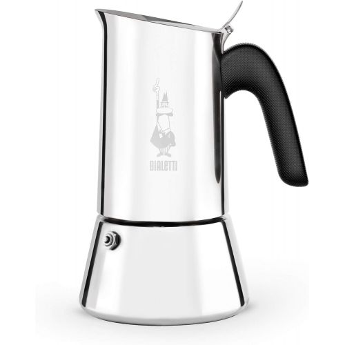  Bialetti venus Stovetop espresso coffee maker, 6 -Cup, Stainless Steel