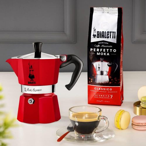  Bialetti 4942 Moka Express Espresso Maker, Red