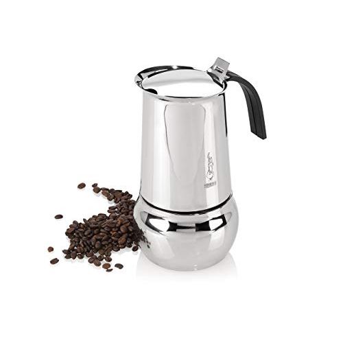  [아마존베스트]Bialetti KittyItalian Espresso Coffee Maker in Stainless Steel, 10 Tasses