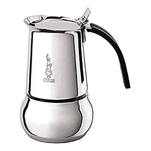  [아마존베스트]Bialetti KittyItalian Espresso Coffee Maker in Stainless Steel, 10 Tasses