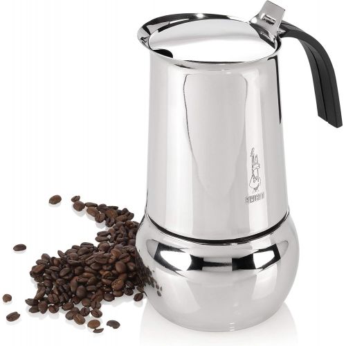  [아마존베스트]Bialetti KittyItalian Espresso Coffee Maker in Stainless Steel, 10 Tasses