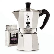 [아마존베스트]Bialetti Express Moka Pot, 6 -Cup & Coffee, Aluminum Silver