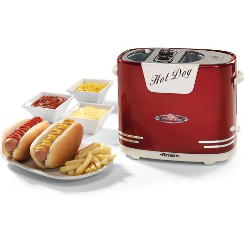  [아마존베스트]Ariete Party Time Hotdog Maker, 650 Watt