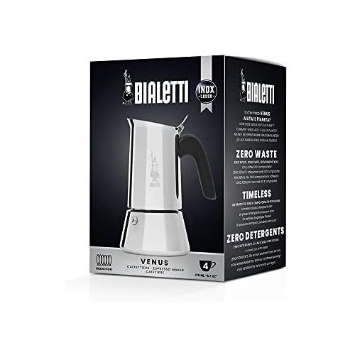  [아마존베스트]Bialetti New Venus Espresso Maker, Silver