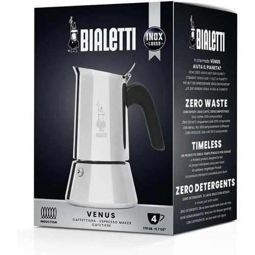  [아마존베스트]Bialetti New Venus Espresso Maker, Silver