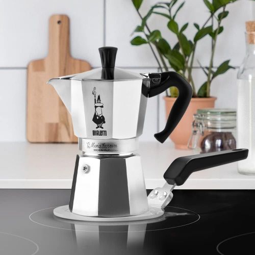  [아마존베스트]Bialetti DCDesign08 Moka Induction Plate Adaptor for Use of Coffee Pots and Cookware on Induction Hobs, Steel