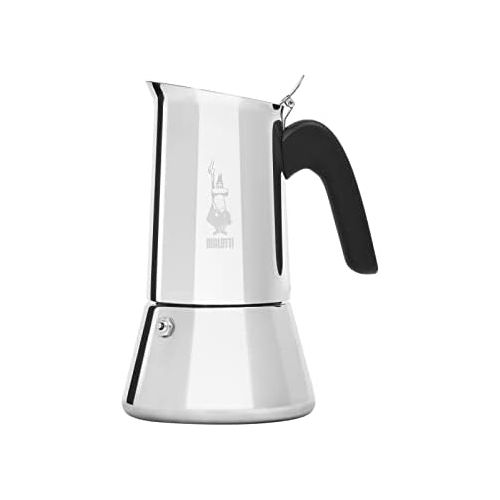  [아마존베스트]Bialetti Musa Coffee Maker, Stainless steel, Silver, 1 Cup