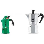 [아마존베스트]Bialetti Moka Express Alpina 2762 Espresso Maker Aluminium Green