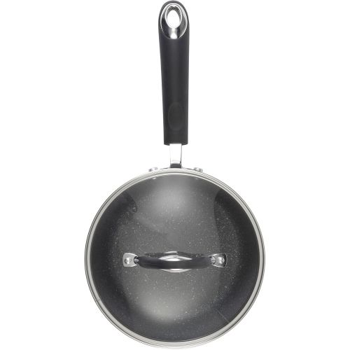  Bialetti Impact, 07559, textured nonstick surface, oil distribution,10 piece cookware set, gray