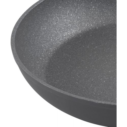  Bialetti Impact, 07559, textured nonstick surface, oil distribution,10 piece cookware set, gray