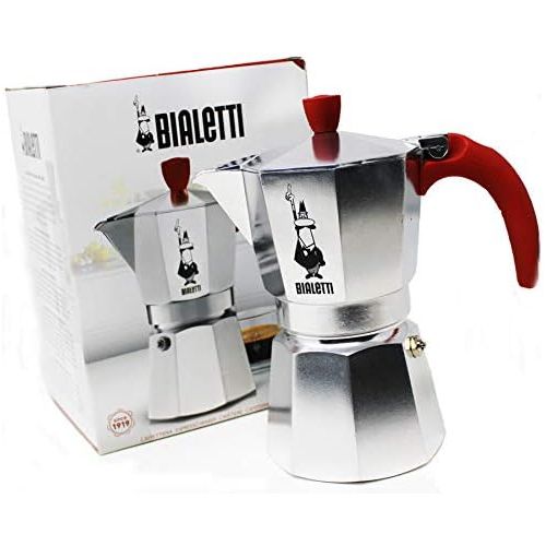  Bialetti 1166 Moka Express Export Espresso Maker, Silver