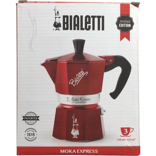  Bialetti 1166 Moka Express Export Espresso Maker, Silver