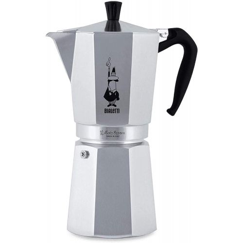  Bialetti 1167 Moka Express Export Espresso Maker, Silver