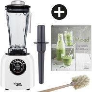 Bianco di puro Standmixer originale Weiss inkl. Reinigungsbuerste und Rezeptbuch