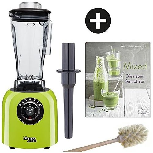  Bianco di puro Standmixer originale Gruen inkl. Reinigungsbuerste und Rezeptbuch