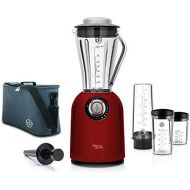 Bianco di puro Hochleistungsmixer Attivo inkl. Zusatzbehalter und Travelbag Hochleistungsmotor bis 24.500 U/Min Smoothie Maker 3 Mixprogramme 1 Liter Mixbehalter BPA-frei