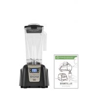 Bianco di Puro Bianco Piano Schwarz Hochleistungs-Mixer/Standmixer mit Stampfer und Gruene Smoothie Startklar Guide (Smoothie-Maker mit 28000 Umdrehungen/min. 1250 Watt)