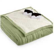 Biddeford 2060-9052140-300 MicroPlush Sherpa Electric Heated Blanket Twin Brick