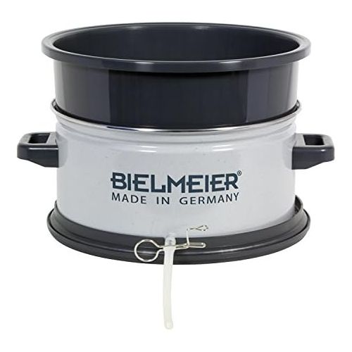  Bielmeier 430000 BHG 430 Entsafter-Aufsatz, Kunststoff/Emaille, Grau Gesprenkelt/Schwarz