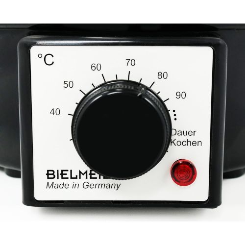  [아마존베스트]BIELMEIER BHG990.6 Automatic Mulled Wine Cooker, 9 Litre Outlet Tap Stainless Steel 3/8 Inch 1000 W