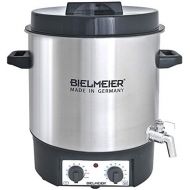 [아마존베스트]Bielmeier 495200Preserving 27Litre and Mulled Wine Machine, 1800W, 3/8-Inch Stainless Steel Drain Tap BHG 495.2