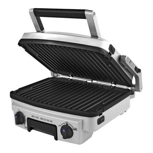  Big Boss Stainless Steel Reversible Grill by Big Boss