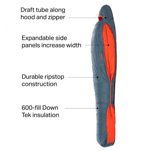  Big Agnes Torchlight Sleeping Bag: 20F Down