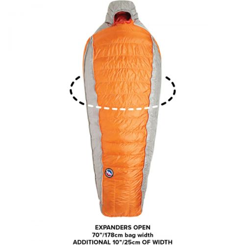  Big Agnes Torchlight UL Sleeping Bag: 30F Down