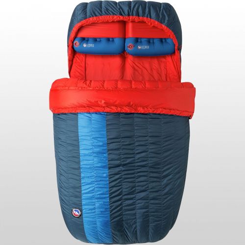  Big Agnes King Solomon Double Sleeping Bag: 15F Down