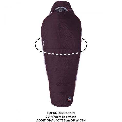  Big Agnes Torchlight Camp Sleeping Bag: 35F Synthetic - Womens