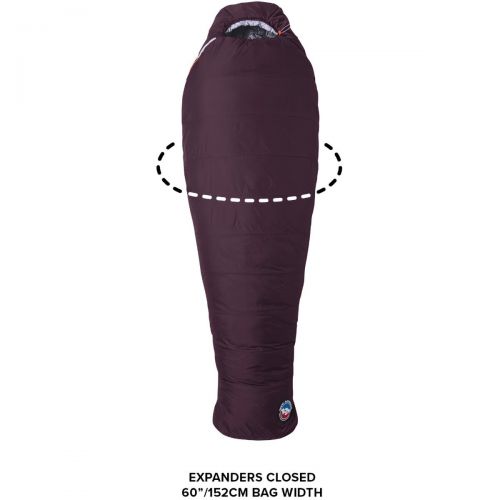  Big Agnes Torchlight Camp Sleeping Bag: 35F Synthetic - Womens