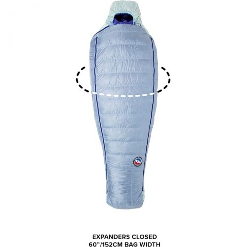  Big Agnes Torchlight UL Sleeping Bag: 30F Down - Womens