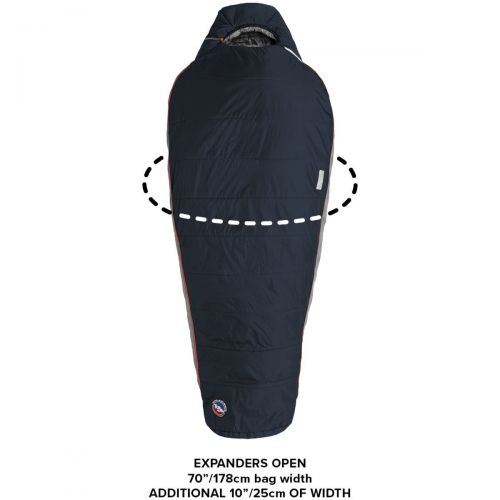  Big Agnes Torchlight Camp Sleeping Bag: 20F Synthetic