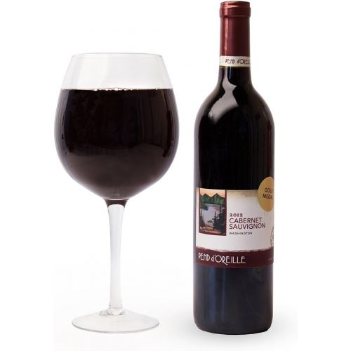  [아마존베스트]Big Betty XL Premium Jumbo Wine Glass, Holds a Whole Bottle of Wine, 750ml Capacity