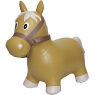 Big Country Toys Lil Bucker Horse - Kids Inflatable Bouncy Horse - Hopper Horse with Bridle & Reins - Horse Riding Toys - Farm Toys - Rodeo Toys