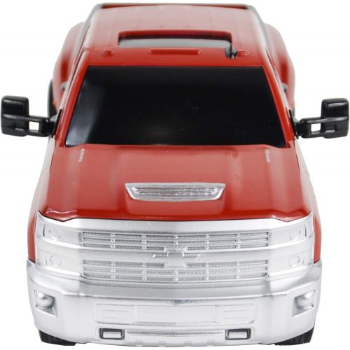  Big Country Toys Chevrolet Silverado - 1:20 Scale - Farm Toys - Toy Truck with Gooseneck Hitch