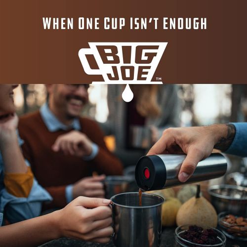 빅죠 Big Joe Extra Large Pour Over Coffee Maker, Wide Basket Dripper Funnel, Large Batch Pour Over brews up to 75 Ounces, Fits Most Thermal Drinkware, Dishwasher Safe, BPA Free